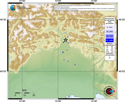 Mappa comuni con almeno 3 questionari