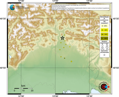 Mappa comuni con almeno 3 questionari