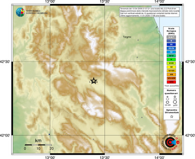 Mappa EMS - località