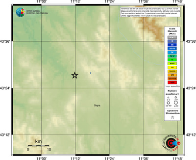 Mappa MCS - località