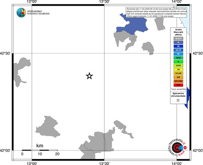 Mappa MCS - territori comuni