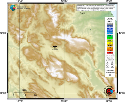 Mappa MCS - località