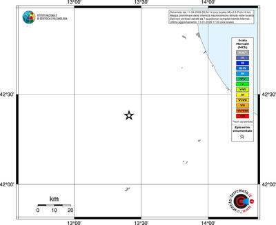 Mappa MCS - territori località