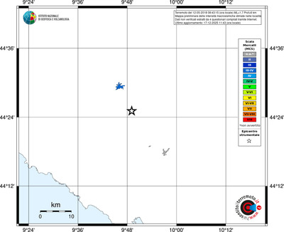 Mappa MCS - territori località
