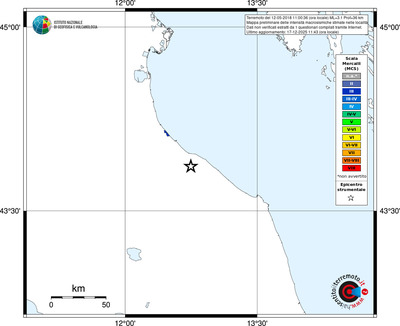 Mappa MCS - territori località