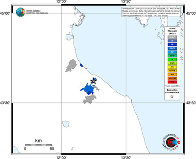 Mappa MCS - territori comuni