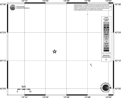 Mappa EMS - territori località