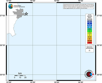 Mappa MCS - territori comuni