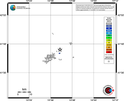 Mappa MCS - territori località