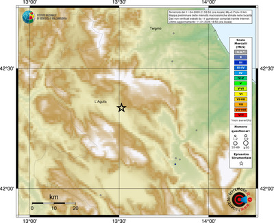Mappa MCS - località