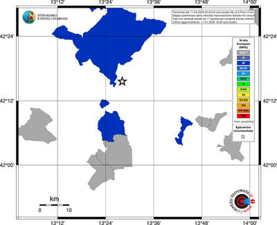 Mappa EMS - territori comuni