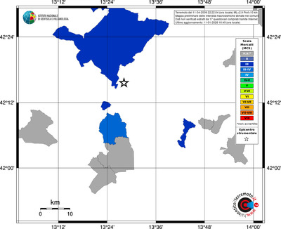 Mappa MCS - territori comuni