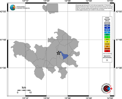 Mappa MCS - territori comuni