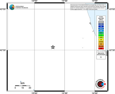 Mappa MCS - territori località