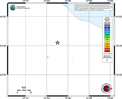 Mappa MCS - territori località