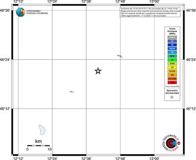 Mappa EMS - territori località