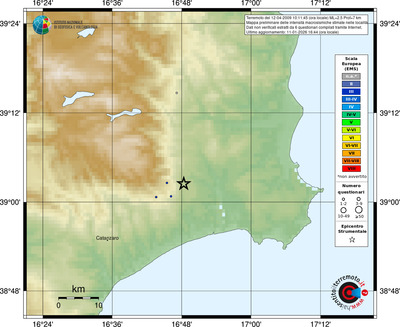 Mappa EMS - località