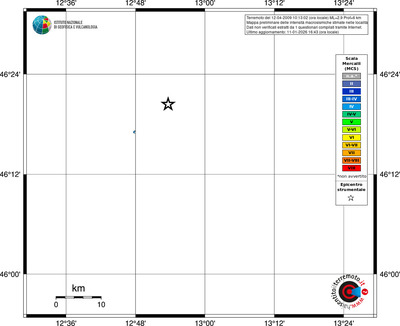 Mappa MCS - territori località