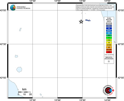 Mappa MCS - territori località