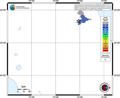 Mappa MCS - territori comuni