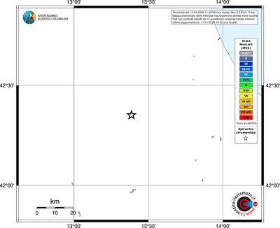 Mappa MCS - territori località