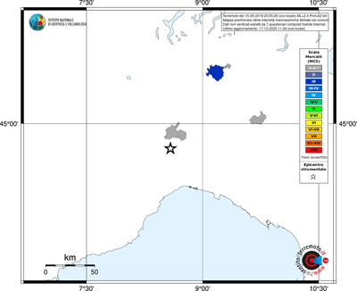 Mappa MCS - territori comuni