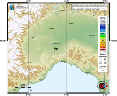 Mappa MCS - località