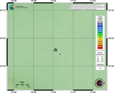 Mappa EMS - località