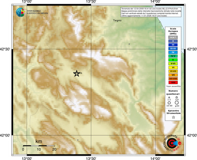 Mappa EMS - località