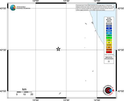Mappa MCS - territori località
