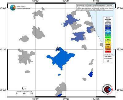 Mappa MCS - territori comuni