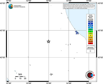 Mappa MCS - territori località
