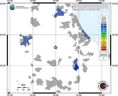 Mappa MCS - territori comuni