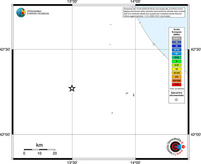 Mappa EMS - territori località