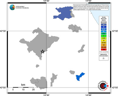 Mappa MCS - territori comuni