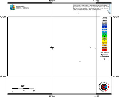 Mappa MCS - territori località