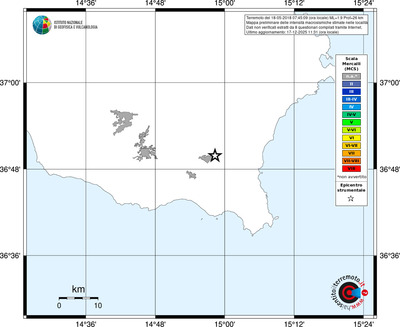 Mappa MCS - territori località
