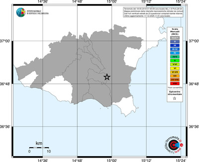 Mappa MCS - territori comuni