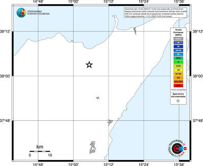 Mappa EMS - territori località