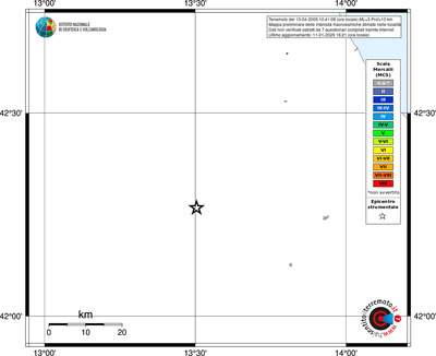 Mappa MCS - territori località