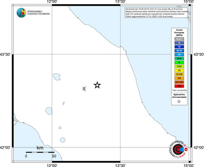 Mappa EMS - territori località