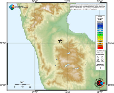 Mappa EMS - località