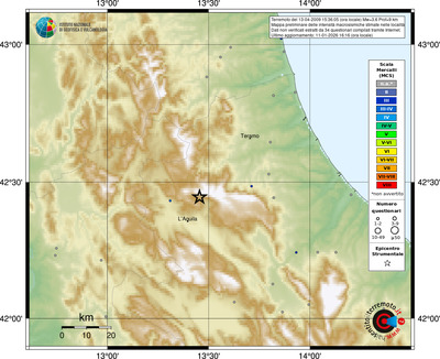 Mappa MCS - località