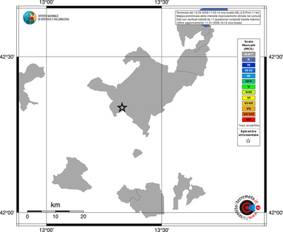 Mappa MCS - territori comuni