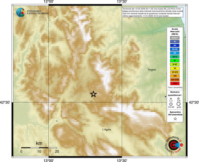 Mappa MCS - località