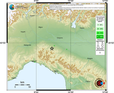 Mappa comuni con almeno 3 questionari
