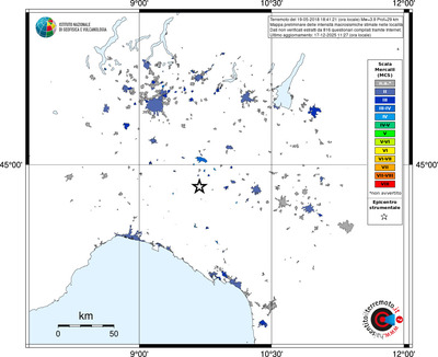 Mappa MCS - territori località