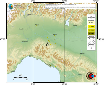 Mappa comuni con almeno 3 questionari