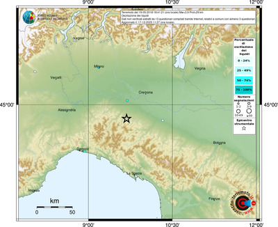 Mappa comuni con almeno 3 questionari