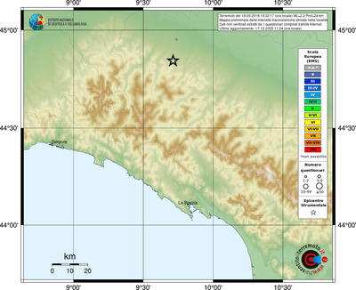 Mappa EMS - località